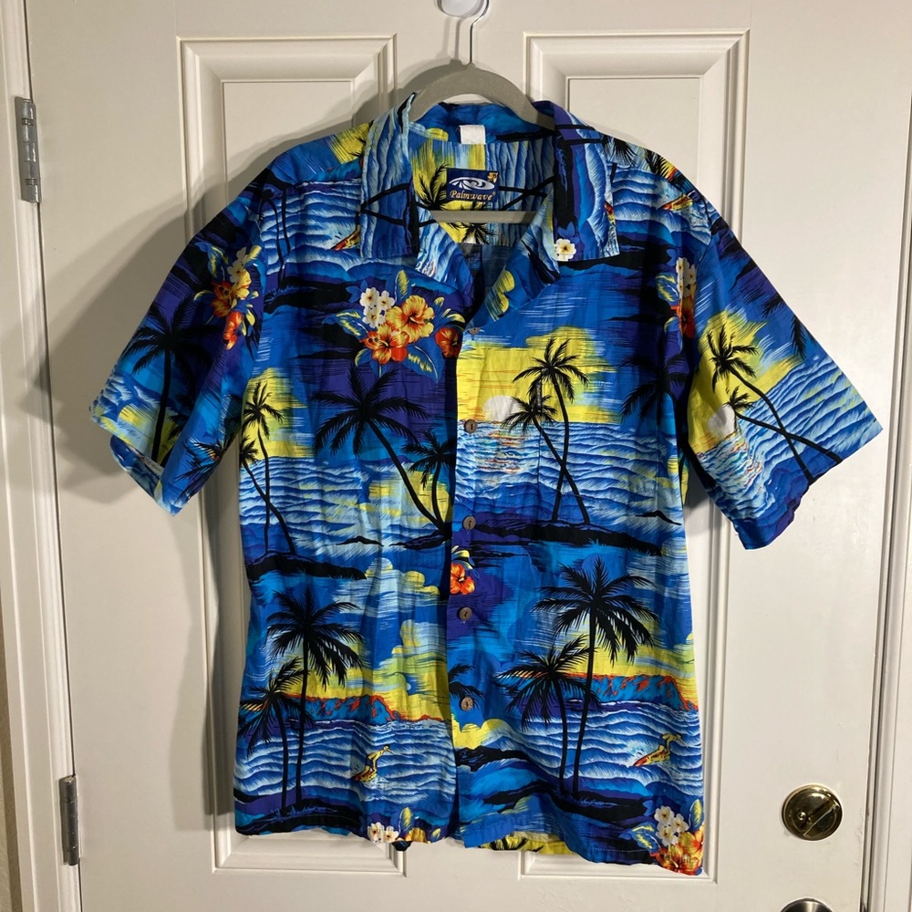 Vintage Palmwave Hawaiian shirt